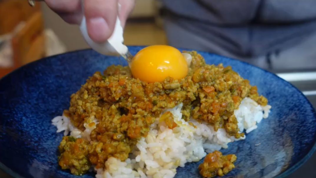 スパイスキーマカレーの完成写真