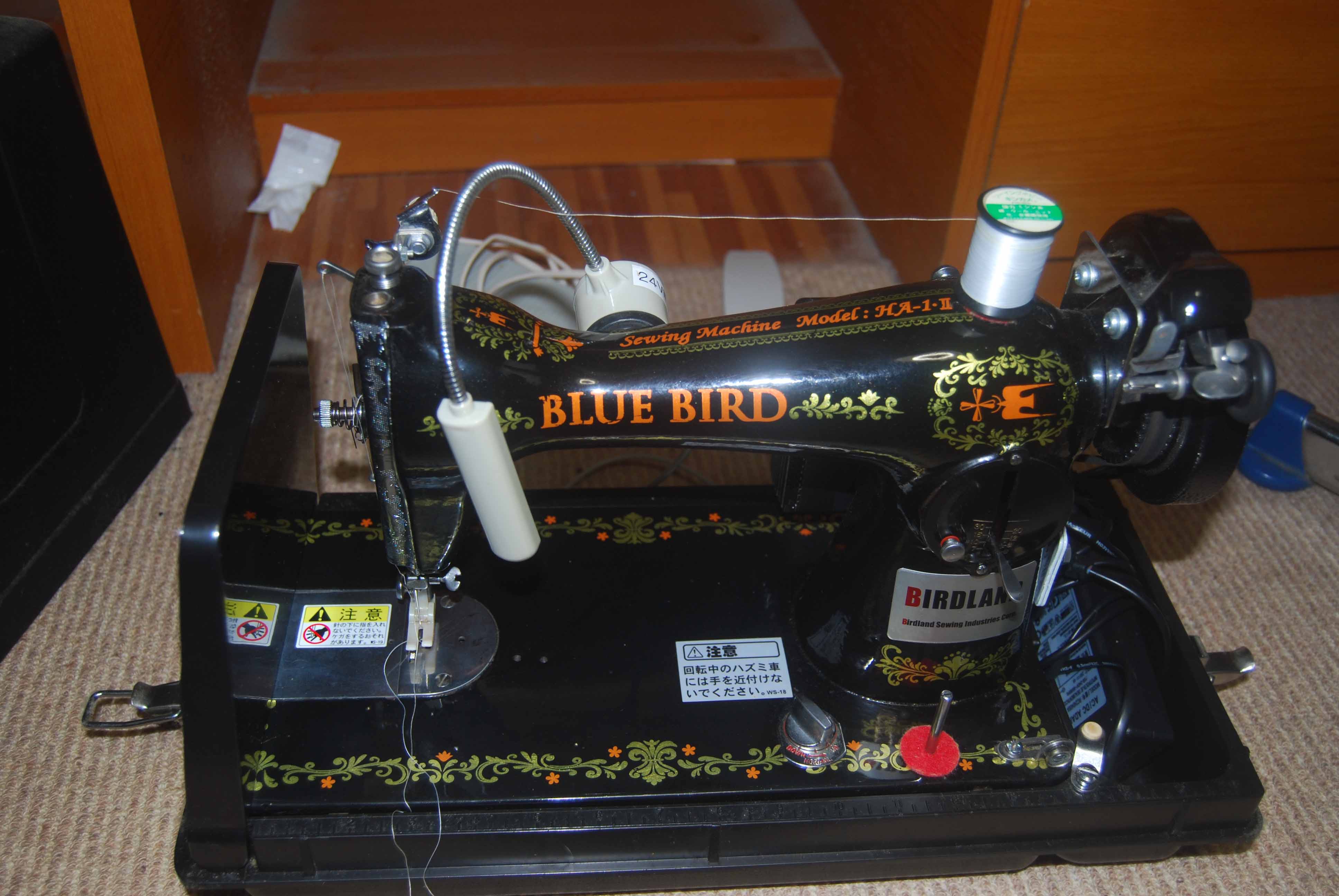 厚物縫いに適したAXE YAMAZAKIのミシン設置例