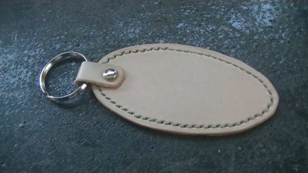 キーホルダーの完成写真