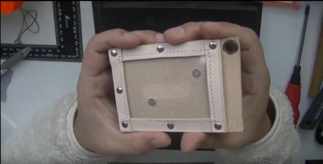 パスケースの完成写真